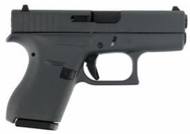 Glock UI4250201SNP G42 Subcompact Double 380 Automatic Colt Pistol (ACP) 3.25" 6+1 Gray Polymer Grip/Frame Grip Gray - UI4250201SNP