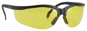 Walkers GWPYLSG Sport Glasses Yellow Lens Black Polymer Frame Polycarbonate Len