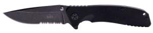 Uzi Accessories Tactical Folding Knife Stainless Steel Straight/Serra