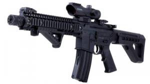 Crosman Fully Automatic Rechargeable Soft Air Rifle w/Black - SAPR72B