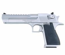 Magnum Research DE44BC Desert Eagle Mark XIX 44 Rem Mag Caliber with 6 Picatinny Barrel, 8+1 Capacity, Overall Brushed Chrome F