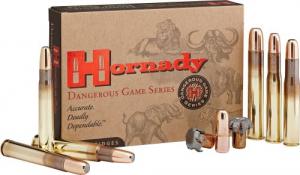 Hornady Dangerous Game DGX Bonded 458 Lott Ammo 20 Round Box