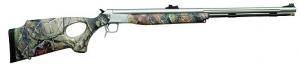 CVA 50C Accura Blackpowder Rifle w/Stainless Finish & Realtree APG w/Thumbhole