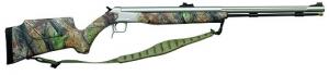 CVA 50C Accura Blackpowder Rifle w/Stainless Finish & Realtree APG Stock