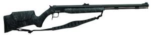 CVA 50C Accura Blackpowder Rifle w/Blue Finish & Black Fiber
