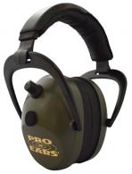 Pro Ears Pro Ears Gold II Electronic 26 dB Over the Head Green Ear cups w/Black Band & Gold Logo - PEG2SMG
