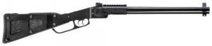 Chiappa Firearms 500182 M6 22 Mag,12 Gauge 1+1 18.50 Blued Black Skeletonized w/Foam Inserts Stock Modified Choke