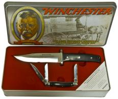 Winchester Teddy Roosevelt Knife Set Steel Multip - 6956