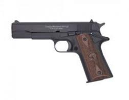 Chiappa Firearms 1911 22 Custom SA .22 LR  5 10+1 Walnut Grip Black