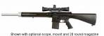 ArmaLite 338 Federal w/22" Stainless Match Barrel/National M - 10TBN338F