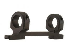 DNZ Products 1" Medium Long Action Matte Black Base/Rings Fo