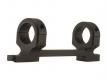 DNZ Products 1" High Short Action Matte Black Rings/Base/Win - 26600