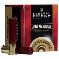 Federal  Personal Defense .410 GA  2.5"  4-pellet 000-Buckshot  20rd box - PD412JGE000