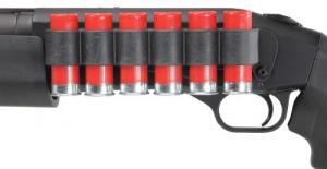 TacStar Shotgun Rail Mount with SideSaddle Black Hardcoat Anodized 7.25" for Mossberg 930