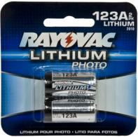 RayoVac 2 Pack 3 Volt Lithium Batteries