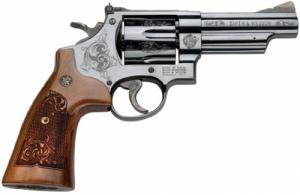 Smith & Wesson Model 29 .44 Rem Mag 4\" Blue, Engraved, 6 Shot