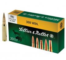 Main product image for Sellier & Bellot SB308A Rifle 308 Win 147 gr Full Metal Jacket (FMJ) 20 Bx/ 25 Cs