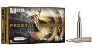 Federal 7MM Remington Mag 160 Grain Barnes Triple Shock X-Bu