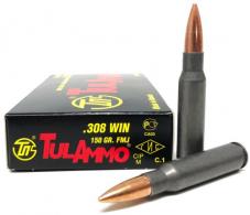 TULAMMO 308 Winchester (7.62 NATO) 150gr  Full Metal Jacket 20rd box
