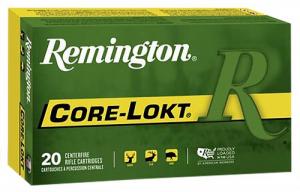 Main product image for Remington Core-Lokt Jacketed Soft Point 300 Weatherby Magnum Ammo 20 Round Box