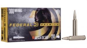 Federal Vital-Shok Trophy Bonded Bear Claw 20RD 200gr 300 Winchester Magnum