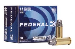 Main product image for Federal Champion Semi-Wadcutter HP 20RD 200gr 44 Special