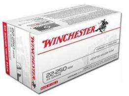 Main product image for Winchester 22-250 Remington 45 Grain Jacketed Hollow Point 40rd box