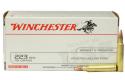 Winchester 22-250 Remington 45 Grain Jacketed Hollow Point 40rd box