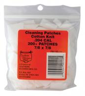Cleaning Patches .204 Caliber 200 per Pack - 100