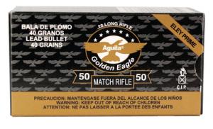 Aguila .22 Long Rifle Match 40 Grain Solid Point - 1B222503
