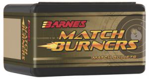 Match Burner Bullet 6mm Caliber .243 Diameter 68 Grain Flat Base - 24313