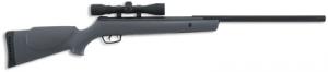 Big Cat Air Rifle .22 Caliber 18 Inch Fluted Barrel Black Finish - 611004855554
