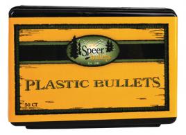 Reusable Plastic Wadcutter Training Bullets .38 Caliber