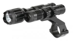Varmint Hunter 635 Red Laser and Flashlight With Mount - LLRCP