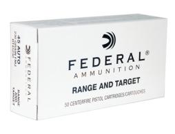 Federal Range and Target Handgun Ammunition .45 ACP 230 Grain Fu