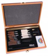 Gunmaster Universal Select Cleaning Kit Wooden Case .22 cal and larger 30 p - UGC 56W