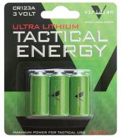 Tactical Energy Ultra Lithium CR123A Batteries 3-Pack - VIR-CR123-3
