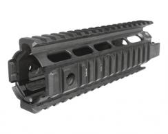 Picatinny Quad Rail Fits AR15/M16 Aluminum Black Oxide Finish - XM4S