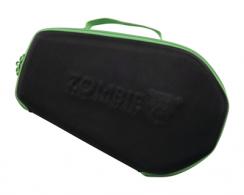 Zombie Coffin-Shaped Handgun Case Black With Green Trim 14x9 Inc - ZMB-510B