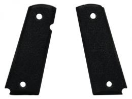 1911 Grip Panels with Palm Swell Black Polymer - PM264