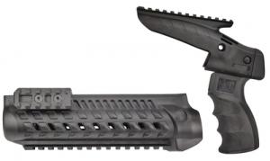 Shotgun Pistol Grip Picatinny Mount and Forend With Three Picatinny Rails For Remington 870 - RRGP870