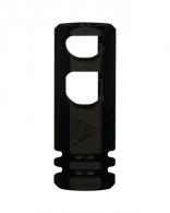 Hexagonal Competition Compensator 5.56/.223 and Narrower Length 2.4 Inches Diameter 1 Inch Black - BRO-HCC-BLK-223
