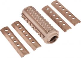 Classic AR-15/M16 Military & Police 4 Sided Rail M-4 Carbine for 6 Inch Handguard Replacement Flat Dark Earth - M44SFDE