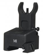 Locking Low Profile Flip-Up Front Sight For Gas Block Mounting Matte Black - MI-LFFG
