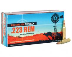 Outback Ammunition .223 Remington 69 Grain Sierra MatchKing Boattail Hollow Point 200 Rounds Per Case - OB223SMK