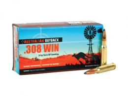 Outback Ammunition .308 Winchester 165 Grain Sierra SBT GameKing 200 Rounds Per Case - OB308SGK