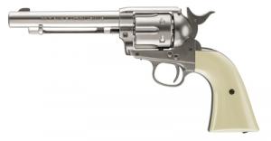 Colt Peacemaker .177 Caliber BB 5 Inch Barrel Nickel Finish Six-Shot