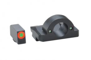 Ghost Ring and U-RAP Night Sights For Glock 20/21 Green Front/Orange Outline Green Rear