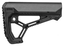 AR-15/M4 Skeletonized-Style Buttstock Black