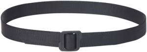 Deluxe Double Non-Adjustable Black Web Belt 1.5 Inches Wide Size XX-Large 44-46 - P-WBXXL